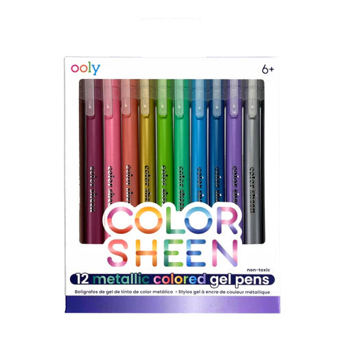 Colour Sheen: Metallic Gel Pens - Ages 6+