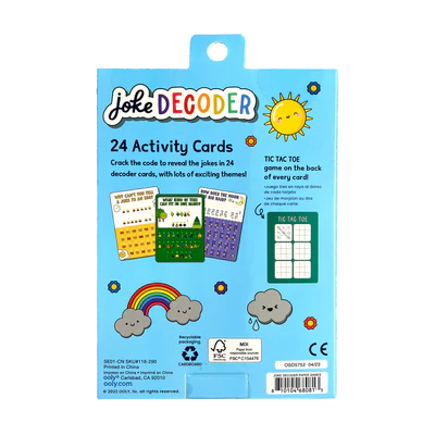 Ooly: Activity Cards: Joke Decoder - Ages 6+