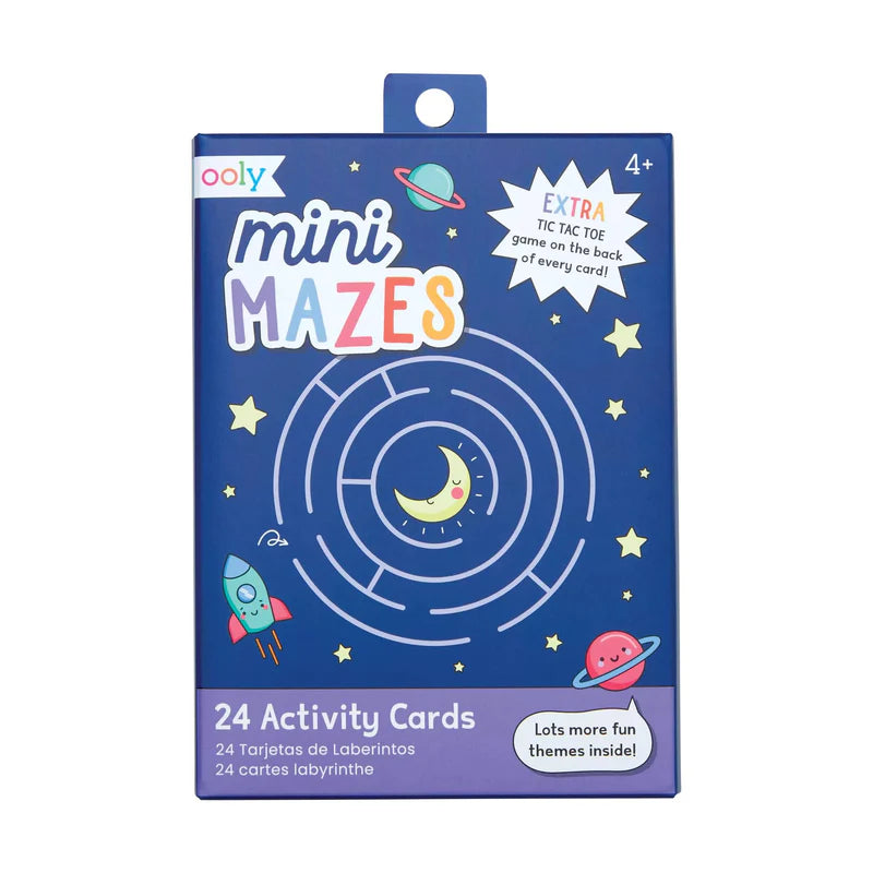 Ooly: Activity Cards: Mini Mazes - Ages 4+