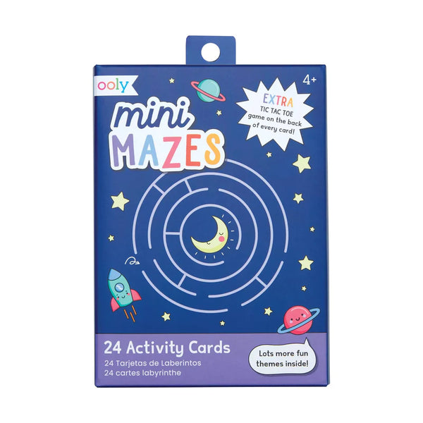 Ooly: Activity Cards: Mini Mazes - Ages 4+