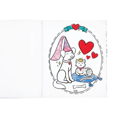 AB: Color-in' Book: 31 Princesses and Fairies Coloring Pages - Ages 3+