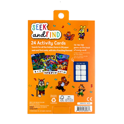 Ooly: Activity Cards: Seek and Find - Ages 4+