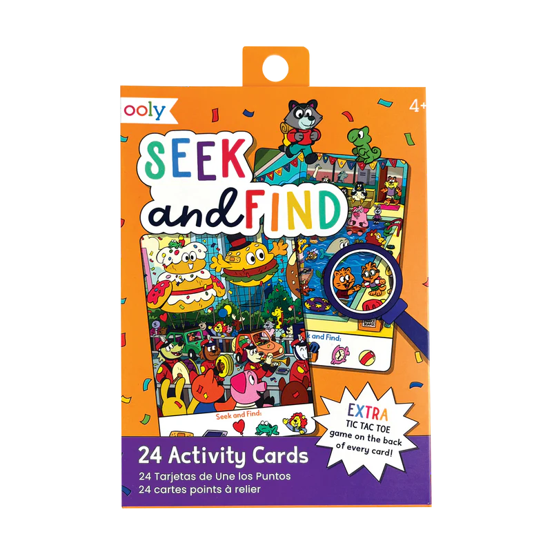 Ooly: Activity Cards: Seek and Find - Ages 4+