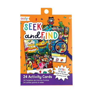 Ooly: Activity Cards: Seek and Find - Ages 4+
