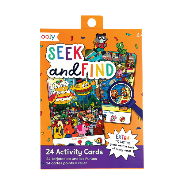 Ooly: Activity Cards: Seek and Find - Ages 4+