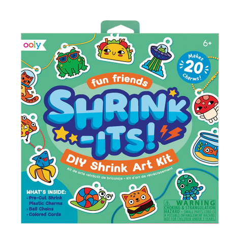 Ooly: Shrink-Its! DIY Shrink Art Fun: Fun Friends - Ages 6+