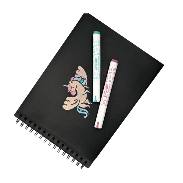 Ooly: Vivid Pop! 8 Water Based Paint Markers Pastel Colours - Ages 8+