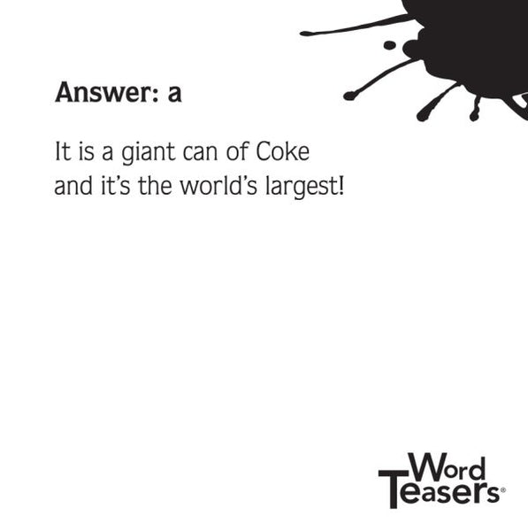 Word Teasers Large: Oh Canada - Ages 10+