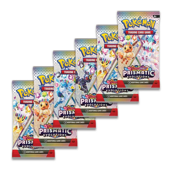 Pokémon TCG: Scarlett & Violet Prismatic Evolutions Booster Bundle - Ages 6+