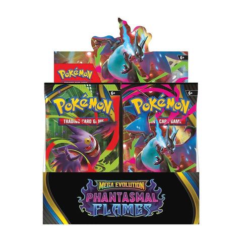 Pokémon TCG: Mega Evolution Phantasmal Flames Booster Pack - Ages 6+