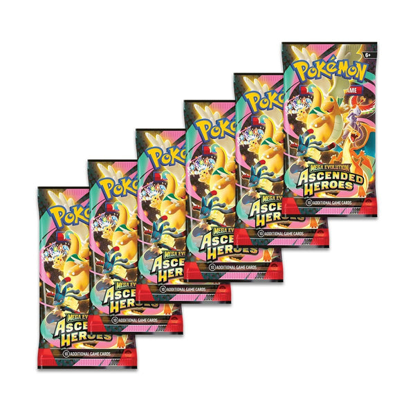 Pokémon TCG: Mega Evolution Ascended Heroes Booster Bundle