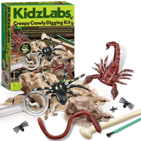 4M: KidzLabs Creepy Crawly Digging Kit  - Ages 8+