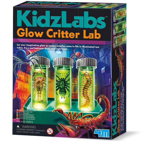 4M: KidzLabs: Glow Critter Lab - Ages 5+