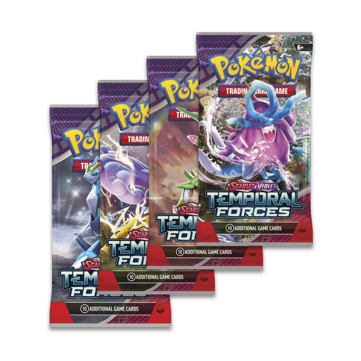 Pokémon TCG: Scarlet & Violet Temporal Forces Booster Pack - Ages 6+