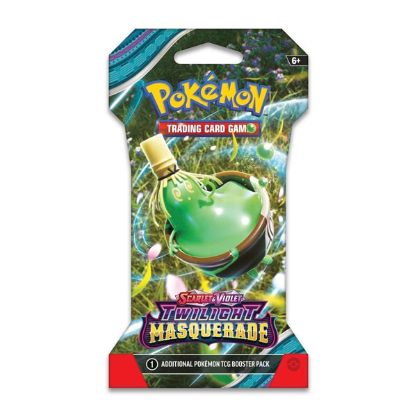 Pokémon TCG: Scarlet & Violet Twilight Masquerade Booster Pack Sleeved - Ages 6+