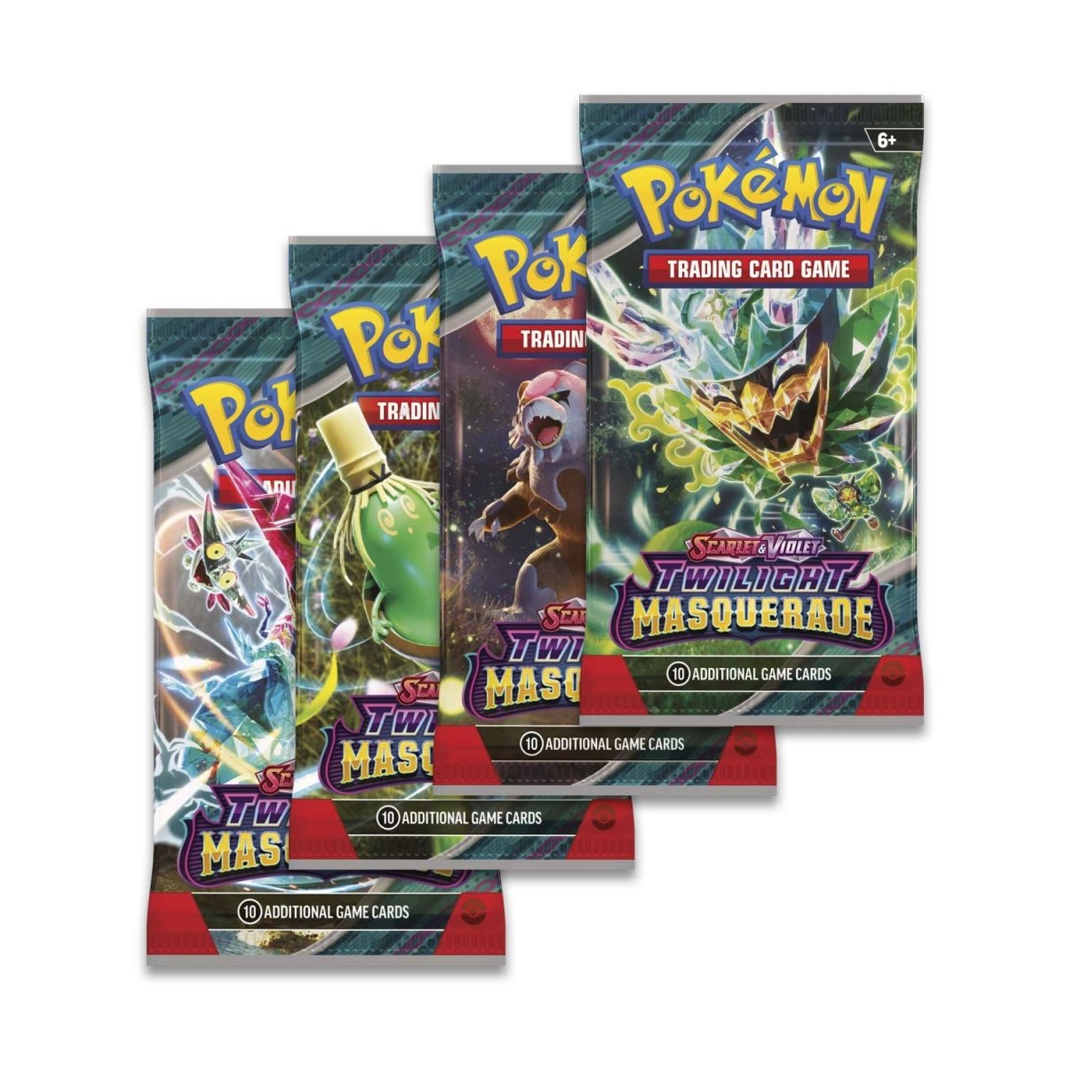 Pokémon TCG: Scarlet & Violet Twilight Masquerade Booster Pack - Ages 6+