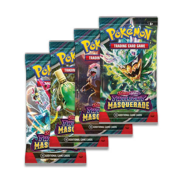 Pokémon TCG: Scarlet & Violet Twilight Masquerade Booster Pack - Ages 6+