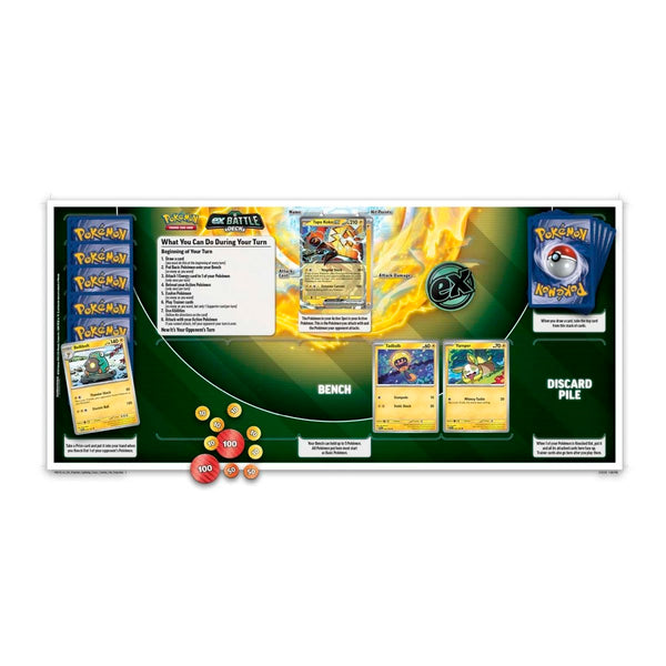 Pokémon TCG: Battle Deck: Tapu Koko ex or Iron Leaves ex - Ages 6+