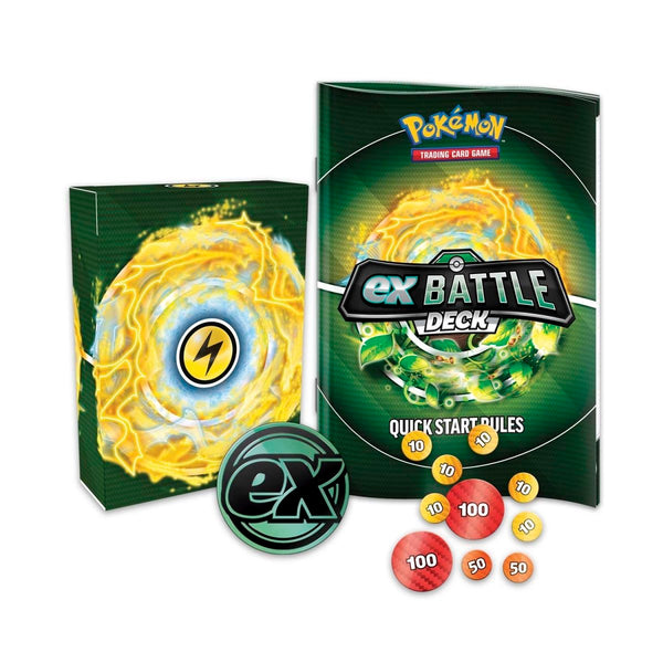 Pokémon TCG: Battle Deck: Tapu Koko ex or Iron Leaves ex - Ages 6+