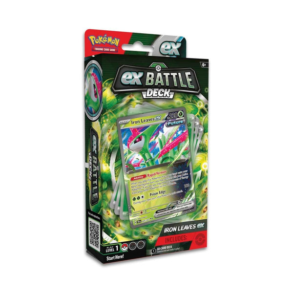 Pokémon TCG: Battle Deck: Tapu Koko ex or Iron Leaves ex - Ages 6+