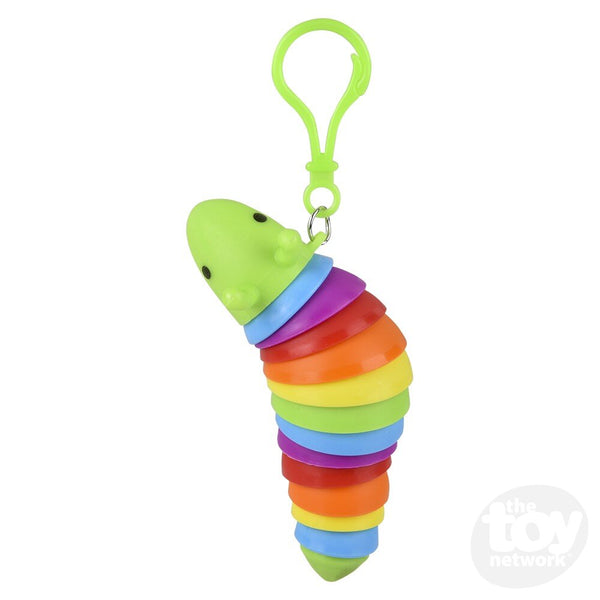 Loot: Sensory Wiggle Rainbow Caterpillar with Clip - Ages 3+
