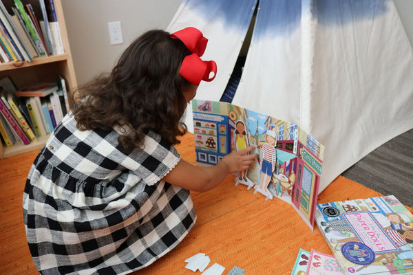 EeBoo: A Day In Paris Paper Dolls - Ages 5+