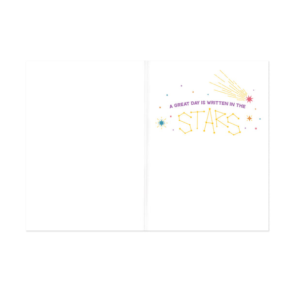 GC: Astrological Birthday Cake - Birthday Card