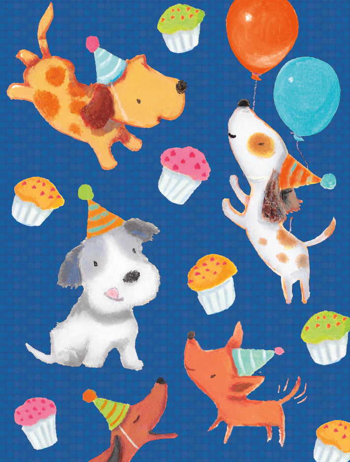 GC: Dog Party - Gift Enclosure