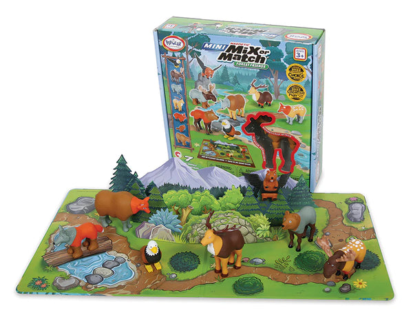 Magnetic Mini Mix or Match Forest Friends