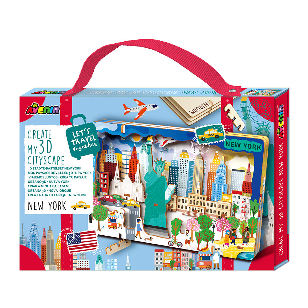 Create My 3D Cityscape: New York - Ages 6+