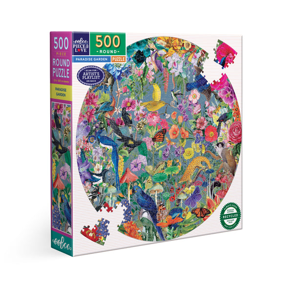 500 Piece Puzzle: Paradise Garden - Ages 8+