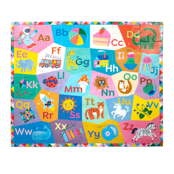 36 Piece Floor Puzzle: Alphabet - Ages 4+