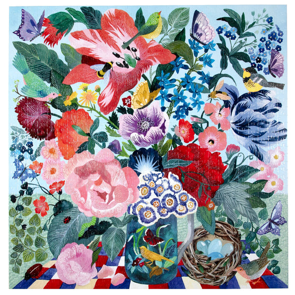 1000 Piece Puzzle: Spring Bouquet - Ages 12+