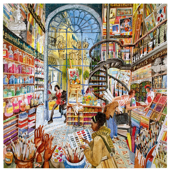 1000 Piece Puzzle: Artist Provisions  - Ages 12+