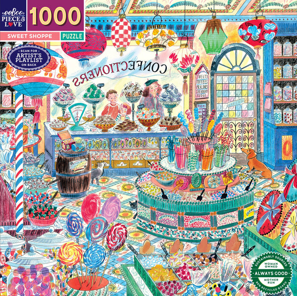 1000 Piece Puzzle: Sweet Shoppe - Ages 12+