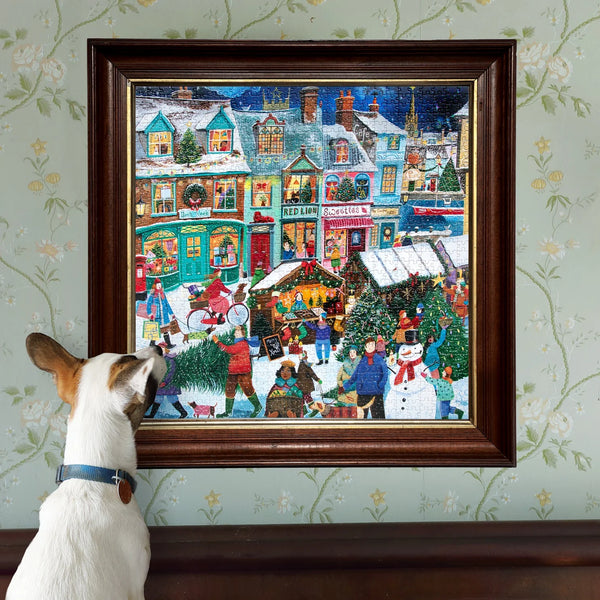 eeBoo 1000 Piece Puzzle - Holiday Market by the Sea