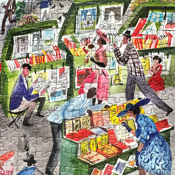 1000 Piece Puzzle: Paris Bookseller - Ages 12+