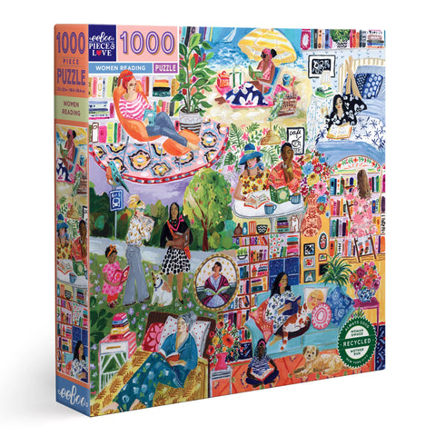 1000 Piece Puzzle: Women Reading - Ages 12+