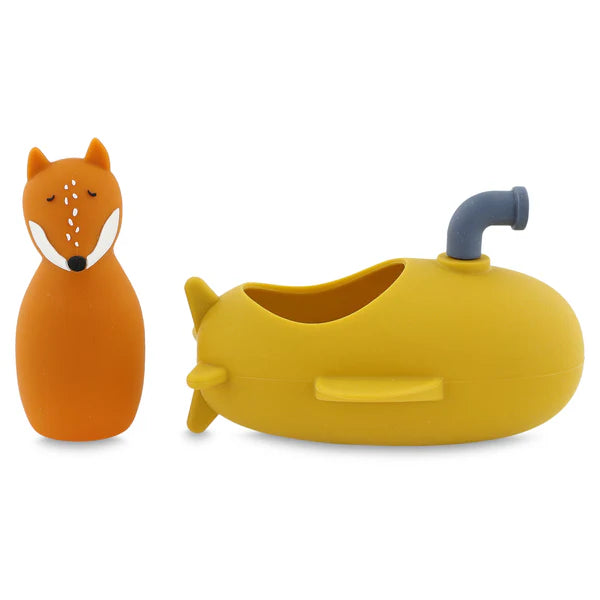Trixie: Bath Toy Submarine - Mr Fox - Age 12mths+