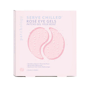 Serve Chilled: Rosé Eye Gels - 5 Pack