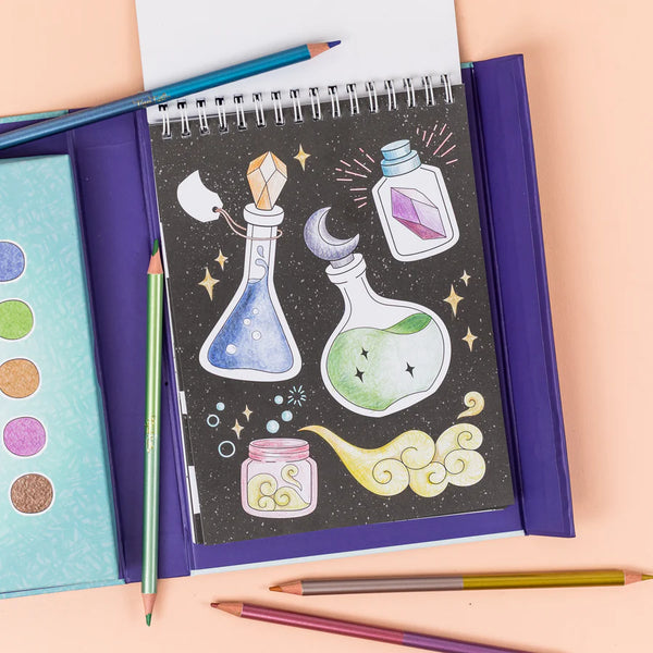 TT: Pencil Art Metallic Blend and Shade - Ages 8+