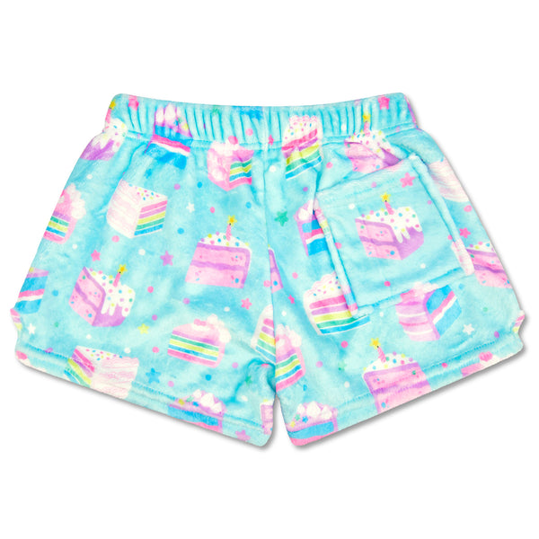 IS: Piece of Cake Plush Shorts - Multiple Sizes Available
