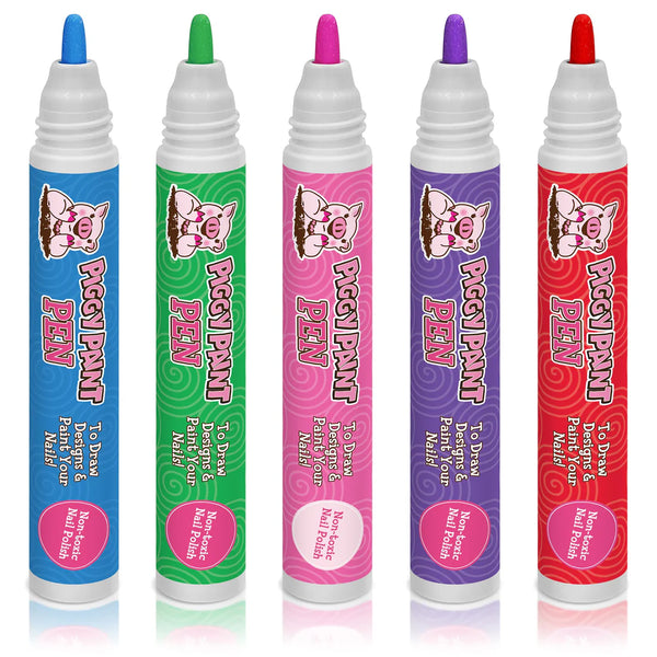 Piggy Paint: Nail Polish Pen: Multiple Colours Available - Ages 3+