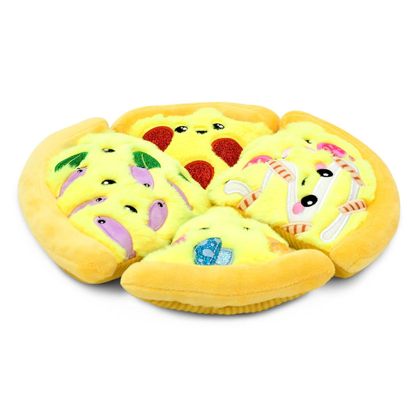 IS: Pizza Pie Packaging Fleece Plush Pillow - Ages 4+