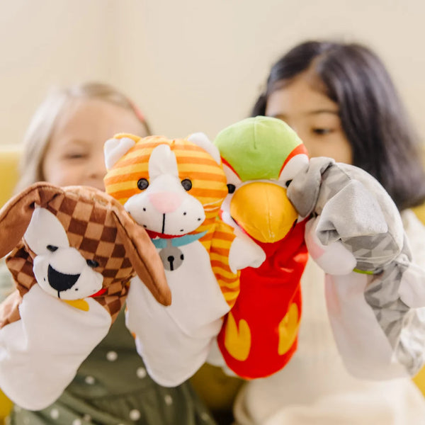 MD: Playful Pets Hand Puppets - Ages 2+