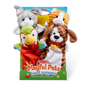 MD: Playful Pets Hand Puppets - Ages 2+