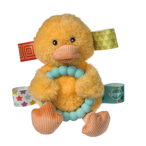 Taggies: Teether Rattle - Dunkin Duck 5" - Ages 0mths+