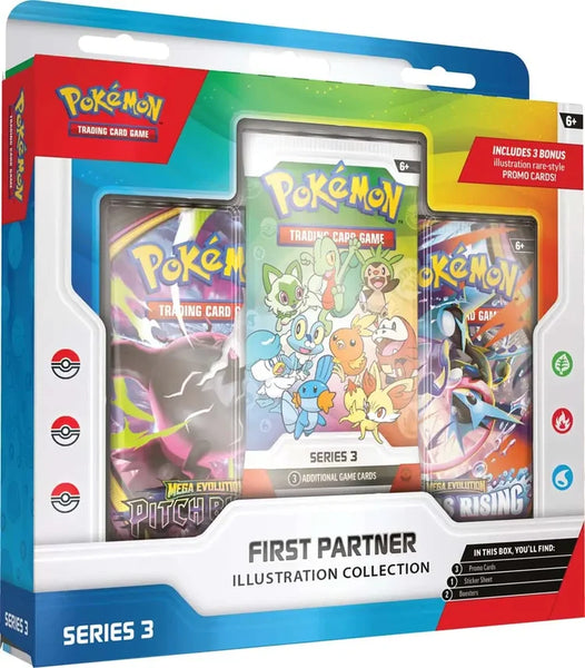 Pokémon TCG: First Partner Illustration Collection Series 3 INSTORE ONLY