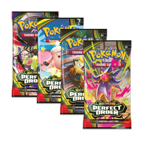 Pokémon: Mega Evolution Perfect Order Individual Booster Pack - Ages 6+