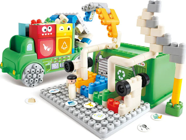 PolyM: Garbage Sorting Truck - Ages 18mths+